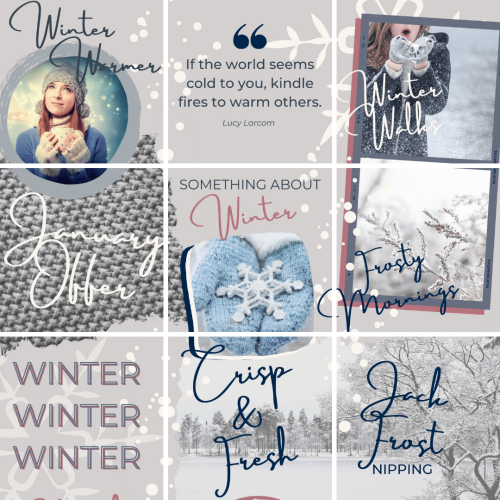Frosty Mornings | Winter Social Media Package